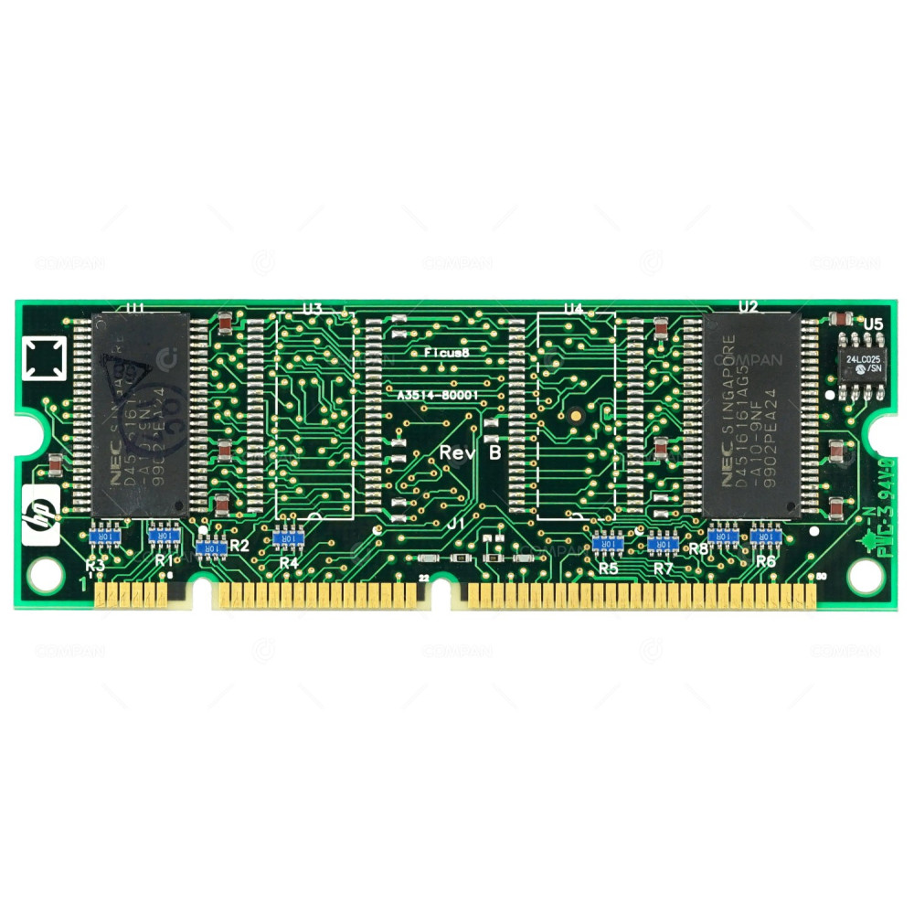 A3514-80001 HP MEMORY 4MB 100MHZ SDRAM DIMM FOR LASERJET PRINTER 2200 4000 4100 5000 8000 8100 8550 C4140A, C4140AX, A0001